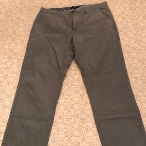 Gray Banana Republic Kentfield pants 35-30